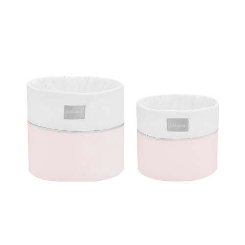 KIKKA BOO ΚΑΛΑΘΙΑ ΑΠΟΘΗΚΕΥΣΗΣ ΒΡΕΦΙΚΩΝ ΕΙΔΩΝ ΣΕΤ 2ΤΕΜ 22CM & 18CM DREAM BIG PINK 31108030053