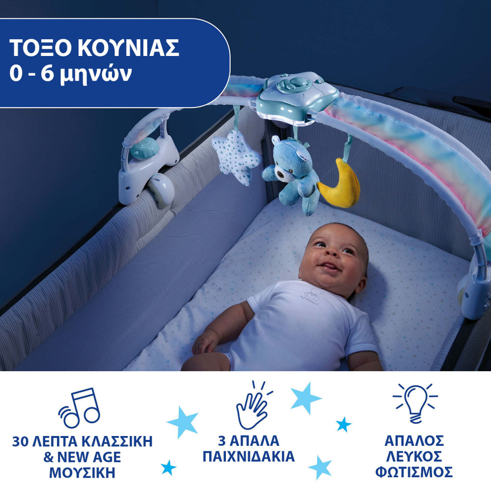 Η φωτογραφία δείχνει Παιχνίδι κούνιας της εταιρείας Chicco.