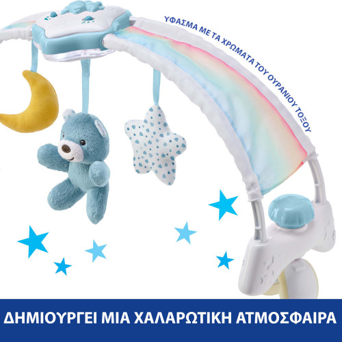 CHICCO ΠΑΙΧΝΙΔΙ ΚΟΥΝΙΑΣ RAINBOW SKY ΣΙΕΛ Y01-10473-20