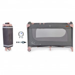 CANGAROO ΠΑΡΚΟΚΡΕΒΑΤΟ ΕΝΟΣ ΕΠΙΠΕΔΟΥ ΠΤΥΣΣΟΜΕΝΟ SKYGLOW ΚΑΤΑΛΛΗΛΟ ΓΙΑ ΥΠΝΟ ΚΑΙ ΠΑΙΧΝΙΔΙ ΓΙΑ ΠΑΙΔΙΑ ΜΕ ΜΕΓΙΣΤΟ ΒΑΡΟΣ ΤΑ 14 ΚΙΛΑΤο σετ περιλαμβάνει:Τσάντα αποθήκευσης και μεταφοράςΣτρώμα πάχους 1,5 cm κατάλληλο για παιχνίδι μόνο2 κρεμαστούς κρίκουςΥπάρχουν 2 ρόδες με πώματα για εύκολη μετακίνησηΕίσοδος