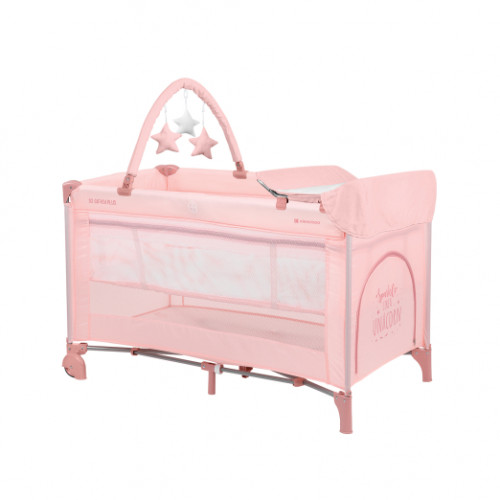 KIKKA BOO ΠΑΡΚΟΚΡΕΒΑΤΟ 2 ΕΠΙΠΕΔΩΝ ΜΕ ΑΛΛΑΞΙΕΡΑ SO GIFTED PLUS PINK 31003010131