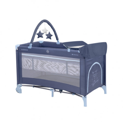 KIKKA BOO ΠΑΡΚΟΚΡΕΒΑΤΟ 2 ΕΠΙΠΕΔΩΝ ΜΕ ΑΛΛΑΞΙΕΡΑ SO GIFTED PLUS NAVY 31003010133