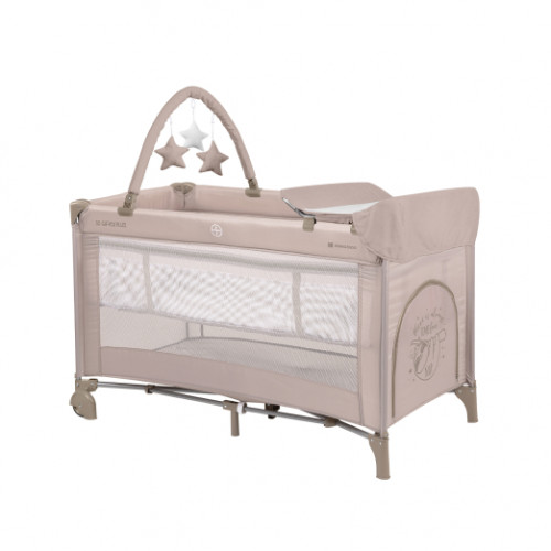 KIKKA BOO ΠΑΡΚΟΚΡΕΒΑΤΟ 2 ΕΠΙΠΕΔΩΝ ΜΕ ΑΛΛΑΞΙΕΡΑ SO GIFTED PLUS BEIGE 31003010129
