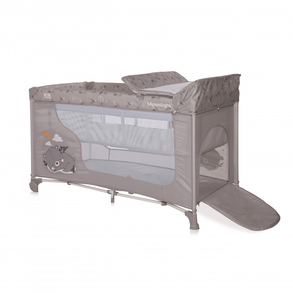 ΠΑΡΚΟΚΡΕΒΑΤΟ 2 ΕΠΙΠΕΔΩΝ ΤΗΣ ΕΤΑΙΡΕΙΑΣ LORELLI ΜΕ ΑΦΑΙΡΟΥΜΕΝΗ ΑΛΛΑΞΙΕΡΑΑΝΑΛΥΤΙΚΑ ΧΑΡΑΚΤΗΡΙΣΤΙΚΑ:Δεύτερο επίπεδο με φερμουάρ Ρόδες απο την μία μεριά για εύκολη μετακίνησηΑλλαξιέρα για αλλαγή πάναςΣτρώμα κατάλληλο μόνο για παιχνίδιΠλευρικό άνοιγμα με φερμουάρΠτυσσόμενο στο μικρό μέγεθοςΣύστημα απο