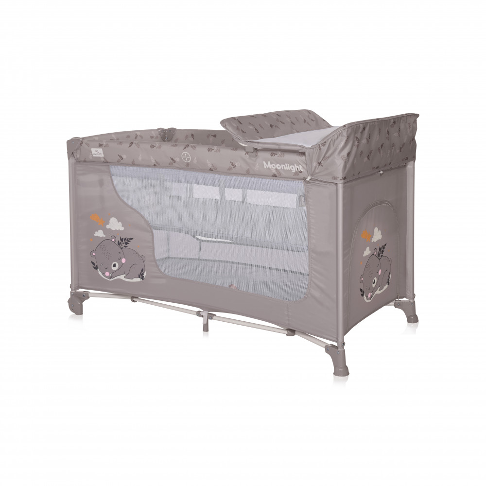 ΠΑΡΚΟΚΡΕΒΑΤΟ 2 ΕΠΙΠΕΔΩΝ ΤΗΣ ΕΤΑΙΡΕΙΑΣ LORELLI ΜΕ ΑΦΑΙΡΟΥΜΕΝΗ ΑΛΛΑΞΙΕΡΑΑΝΑΛΥΤΙΚΑ ΧΑΡΑΚΤΗΡΙΣΤΙΚΑ:Δεύτερο επίπεδο με φερμουάρ Ρόδες απο την μία μεριά για εύκολη μετακίνησηΑλλαξιέρα για αλλαγή πάναςΣτρώμα κατάλληλο μόνο για παιχνίδιΠλευρικό άνοιγμα με φερμουάρΠτυσσόμενο στο μικρό μέγεθοςΣύστημα απο