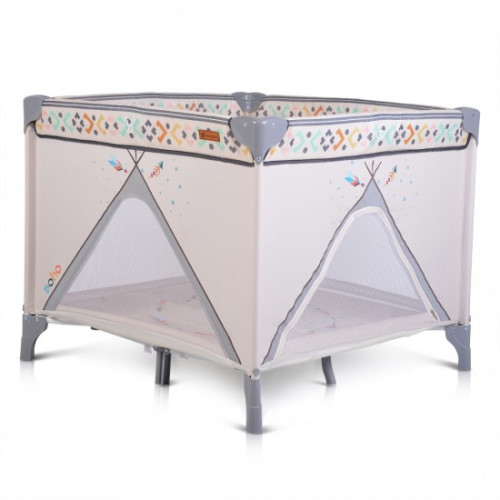  ΠΑΡΚΟΚΡΕΒΑΤΟ MONI CANGAROO PLAY YARD BOHO BEIGE 3800146248369 