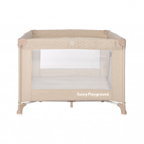 LORELLI ΠΑΡΚΟ SUNNY PLAYGROUND FOG BEIGE STAR 10080602217