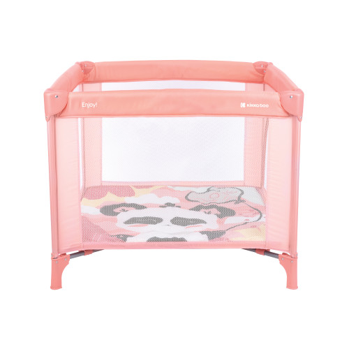 KIKKA BOO ΠΑΡΚΟΚΡΕΒΑΤΟ 1 ΕΠΙΠΕΔΟΥ ENJOY PINK PANDA 2023 31003030017 