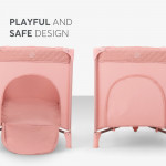 Η φωτογραφία δείχνει KIKKA BOO ΠΑΡΚΟΚΡΕΒΑΤΟ 1 ΕΠΙΠΕΔΟΥ MEDLEY PINK 2023.