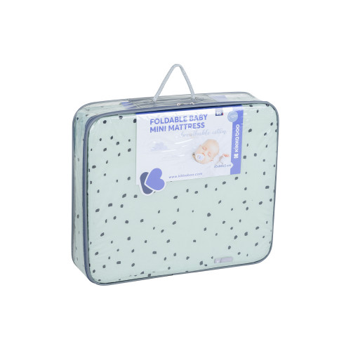 KIKKA BOO ΑΝΑΔΙΠΛΟΥΜΕΝΟ ΠΤΥΣΣΟΜΕΝΟ MINI ΣΤΡΩΜΑ 45X80X5CM BEAR WITH ME MINT 41107030113