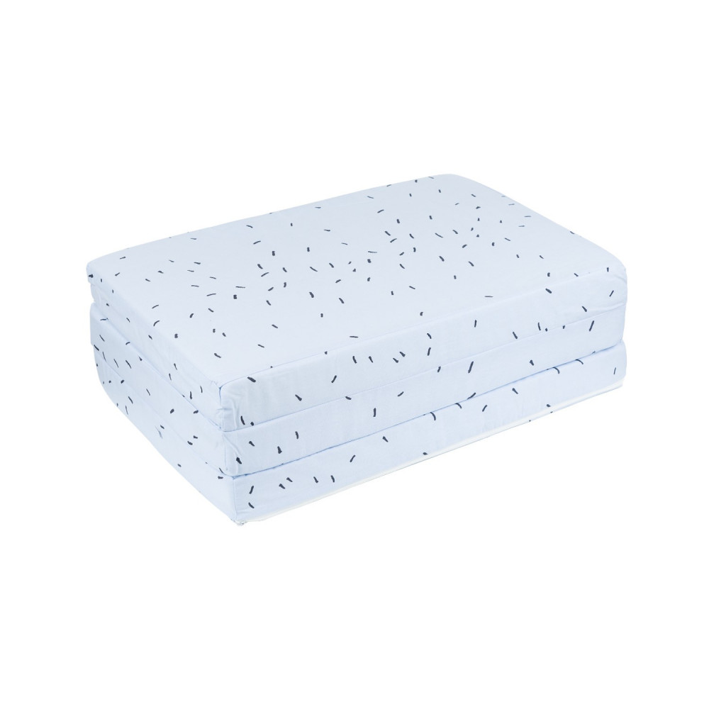 Η φωτογραφία δείχνει KIKKA BOO ΑΝΑΔΙΠΛΟΥΜΕΝΟ ΠΤΥΣΣΟΜΕΝΟ ΣΤΡΩΜΑ 60X120X5CM BEAR WITH ME BLUE.