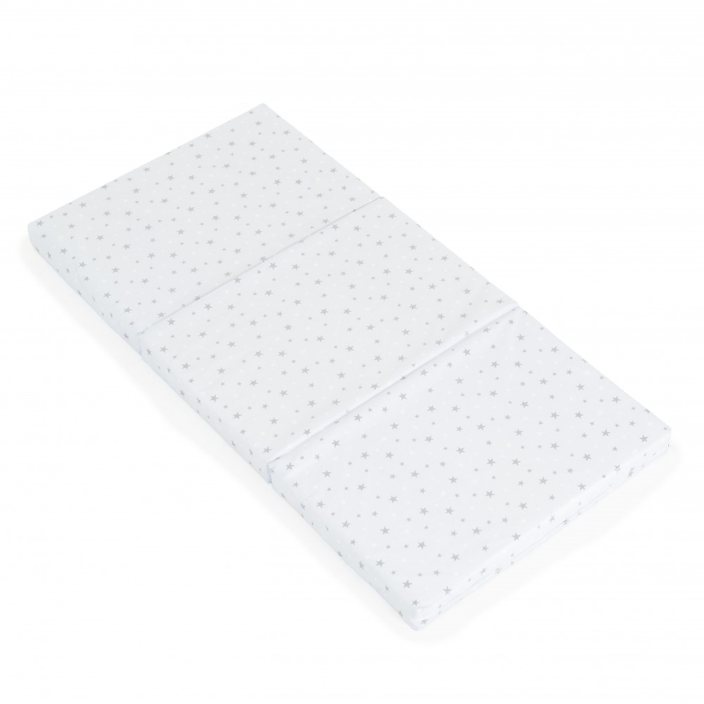 Η φωτογραφία δείχνει Αναδιπλούμενο στρώμα για παρκοκρέβατο της εταιρείας Cangaroo.