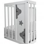 Το νέο βρεφικό κρεβάτι Life της Bebe Stars είναι κομψό, εργονομικό και ασφαλές.