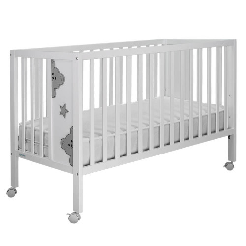 BEBE STARS ΚΡΕΒΑΤΙ LIFE WHITE 453-02