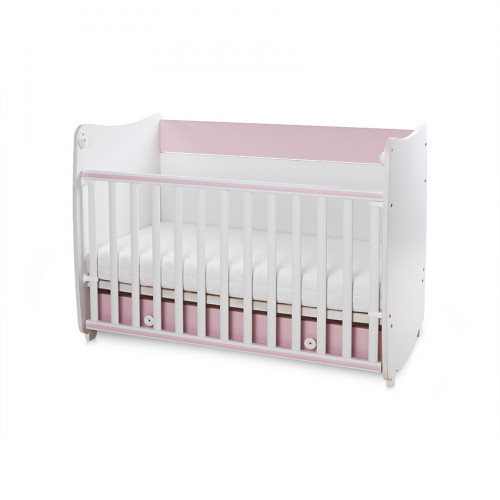 LORELLI ΒΡΕΦΙΚΟ ΚΡΕΒΑΤΙ ΜΕΤΑΤΡΕΠΟΜΕΝΟ DREAM NEW 60/120 WHITE/ORCHID PINK 10150420038A