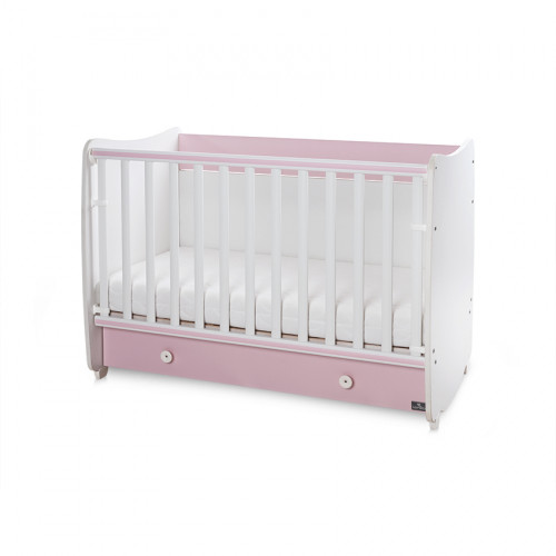 LORELLI ΒΡΕΦΙΚΟ ΚΡΕΒΑΤΙ ΜΕΤΑΤΡΕΠΟΜΕΝΟ DREAM NEW 60/120 WHITE/ORCHID PINK 10150420038A