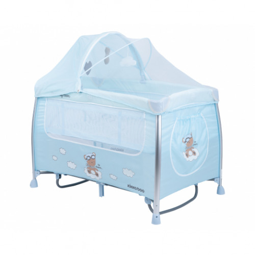 ΠΑΡΚΟΚΡΕΒΑΤΟ 2 ΕΠΙΠΕΔΩΝ KIKKA BOO DREAMY MINT 31003010089 