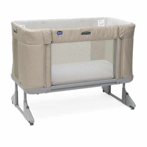 CHICCO ΛΙΚΝΟ-ΠΑΡΚΟΚΡΕΒΑΤΟ NEXT2ME FOREVER/02 121X91-108X74 CM HONEY BEIGE P02-79650-02