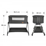 Το Pearl είναι το νέο λίκνο που σχεδίασε η Bebe Stars, ώστε το μωρό σας να κοιμάται με ασφάλεια, ενώ είστε δίπλα του και νιώθει προστασία.