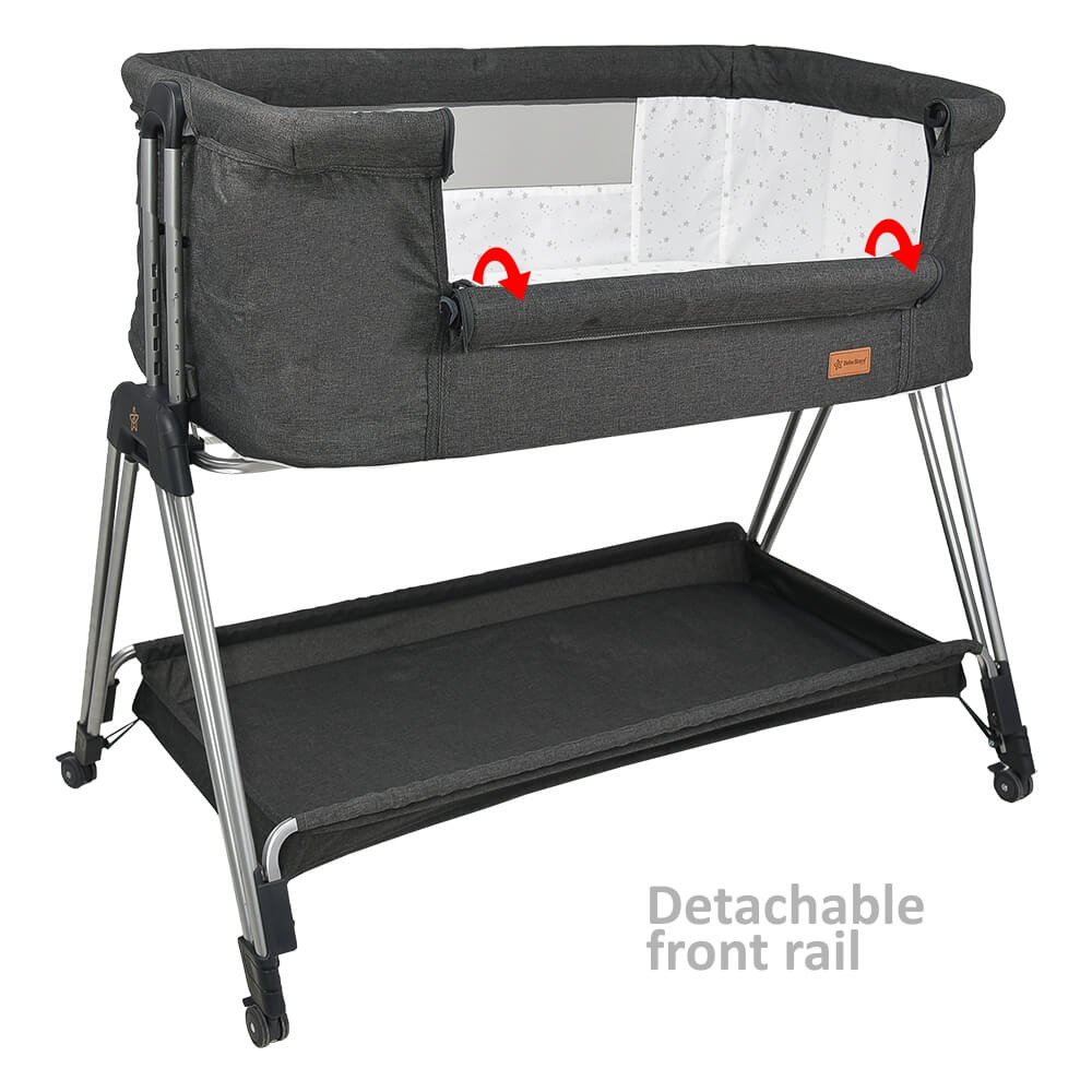 Το Pearl είναι το νέο λίκνο που σχεδίασε η Bebe Stars, ώστε το μωρό σας να κοιμάται με ασφάλεια, ενώ είστε δίπλα του και νιώθει προστασία.