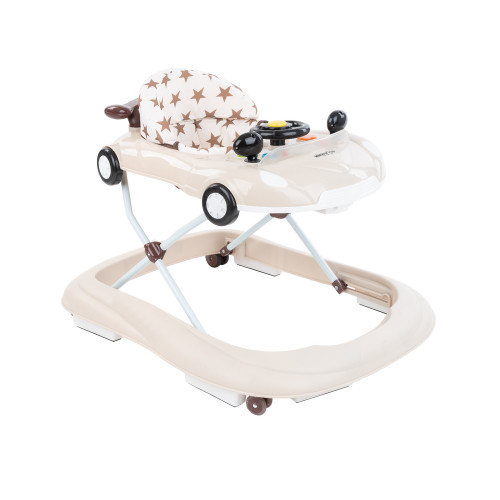 ΣΤΡΑΤΑ ΠΕΡΠΑΤΟΥΡΑ ΜΕ ΜΟΥΣΙΚΗ KIKKA BOO WALKER CAR BEIGE 31005030008