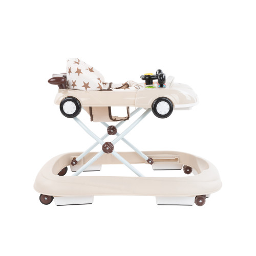 ΣΤΡΑΤΑ ΠΕΡΠΑΤΟΥΡΑ ΜΕ ΜΟΥΣΙΚΗ KIKKA BOO WALKER CAR BEIGE 31005030008