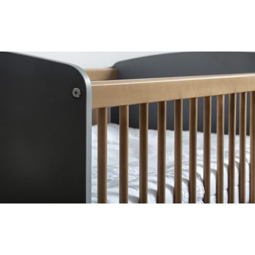 FAKTUM ΒΡΕΦΙΚΟ ΚΡΕΒΑΤΙ COLETTE GREY 70x140CM 17280800