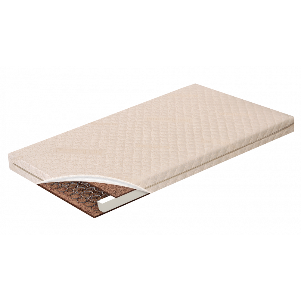 Βρεφικό στρώμα κούνιας ΟρφέαςΜε baby bonnell spring unit 200B ελατήρια, κοκκοφοίνικα & foam support εσωτερικά υλικάΕάν θέλετε να προσφέρετε στο μωράκι σας ένα ορθοπεδικό στρώμα μεγάλης σταθερότητας και εξαιρετικής αντοχής, το στρώμα Ορφέας είναι αυτό ακριβώς που αναζητάτε.