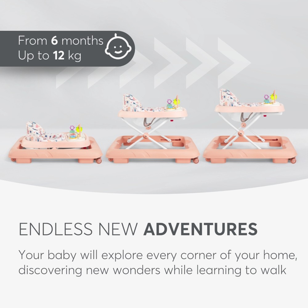 Η στράτα POPPY είναι ο τέλειος σύντροφος για τα πρώτα βήματα του μωρού σας, συνδυάζοντας ασφάλεια, άνεση και ψυχαγωγία.