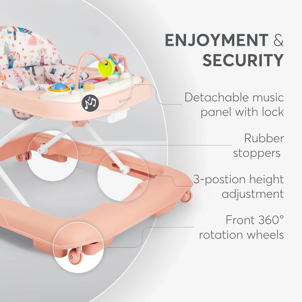 Η στράτα POPPY είναι ο τέλειος σύντροφος για τα πρώτα βήματα του μωρού σας, συνδυάζοντας ασφάλεια, άνεση και ψυχαγωγία.