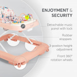 Η στράτα POPPY είναι ο τέλειος σύντροφος για τα πρώτα βήματα του μωρού σας, συνδυάζοντας ασφάλεια, άνεση και ψυχαγωγία.