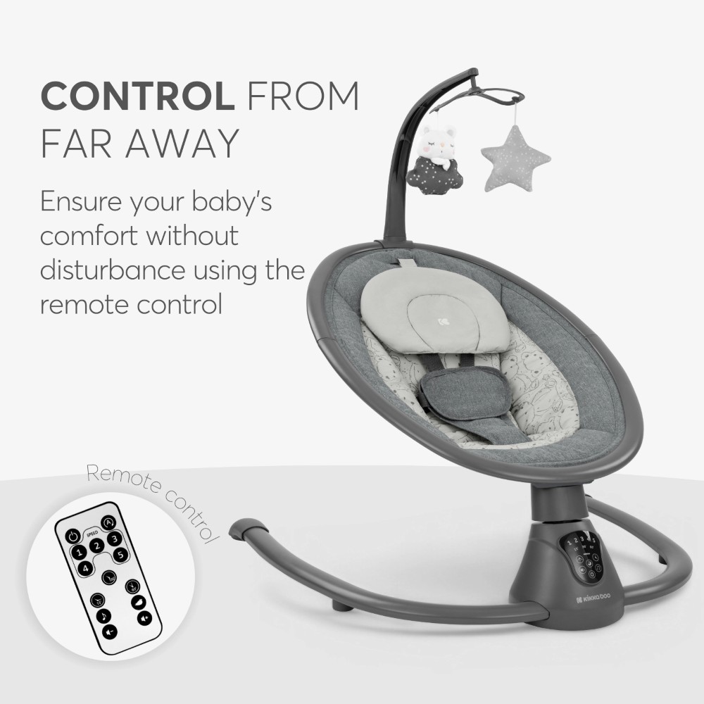 Ηλεκτρική Κούνια Ρηλάξ Kikka boo Twiddle Mint 2024Το Twiddle είναι εδώ με ένα ΝΕΟ σχέδιο! Η κούνια είναι ελαφριά και άνετη και είναι εντελώς αθόρυβη.