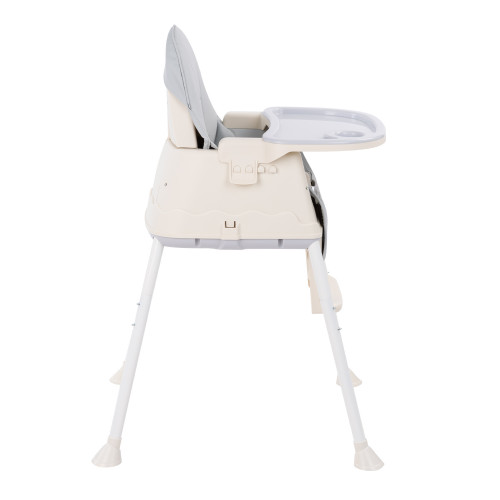 ΚΑΡΕΚΛΑΚΙ ΦΑΓΗΤΟΥ 2 ΣΕ 1 KIKKA BOO CREAMY 2 IN 1 GREY 31004010132