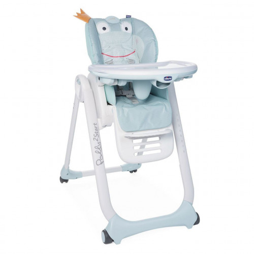 CHICCO ΚΑΘΙΣΜΑ ΦΑΓΗΤΟΥ POLLY 2 START FROGGY P04-79205-60 - (ΔΩΡΟ AΞΙΑΣ €6 ΜΠΩΛ ΦΑΓΗΤΟΥ)