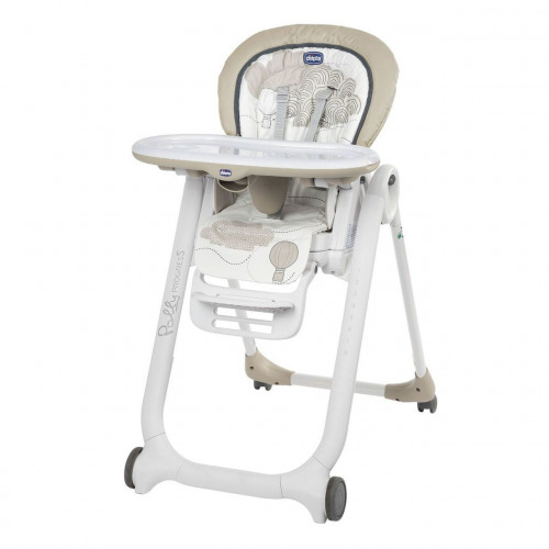 CHICCO ΚΑΘΙΣΜΑ ΦΑΓΗΤΟΥ POLLY PROGRESS 4 ΡΟΔΕΣ CLOUDS P04-79336-56 - (ΔΩΡΟ AΞΙΑΣ €6 ΜΠΩΛ ΦΑΓΗΤΟΥ)