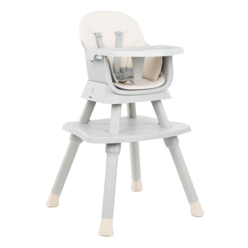 ΠΑΙΔΙΚΟ ΚΑΡΕΚΛΑΚΙ ΦΑΓΗΤΟΥ KIKKA BOO 6ΣΕ1 EAT N PLAY BEIGE 31004010126  - (ΔΩΡΟ AΞΙΑΣ €6 ΜΠΩΛ ΦΑΓΗΤΟΥ)