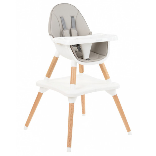 KIKKA BOO ΚΑΡΕΚΛΑΚΙ ΦΑΓΗΤΟΥ MULTI 3IN1 GREY 31004010100 - (ΔΩΡΟ AΞΙΑΣ €6 ΜΠΩΛ ΦΑΓΗΤΟΥ)