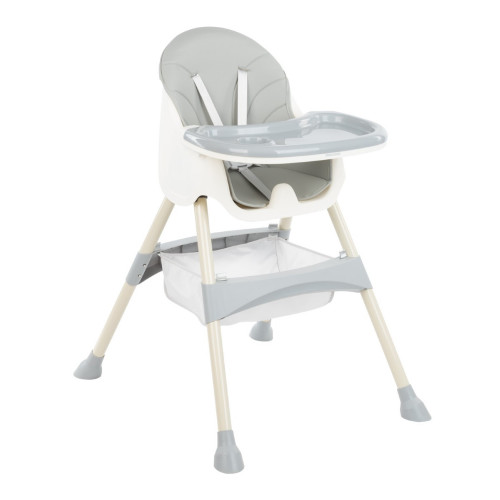 KIKKA BOO ΚΑΡΕΚΛΑΚΙ ΦΑΓΗΤΟΥ 2 ΣΕ 1 BRIE GREY 2023 31004010152 