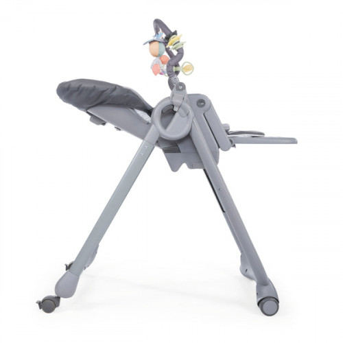 CHICCO ΚΑΡΕΚΛΑ ΦΑΓΗΤΟΥ POLLY MAGIC GRAPHITE P04-79502-21 - (ΔΩΡΟ AΞΙΑΣ €6 ΜΠΩΛ ΦΑΓΗΤΟΥ)