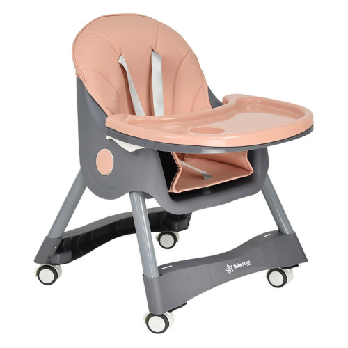 BEBE STARS ΚΑΡΕΚΛΑ ΦΑΓΗΤΟΥ COZY 2 IN 1 PEACH 897-185
