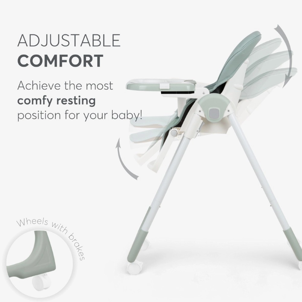 Η φωτογραφία δείχνει Καρεκλάκι φαγητού της εταιρείας Kikka κατάλληλο για βρέφη 6+ μηνών με μέγιστο βάρος τα 15 κιλά.