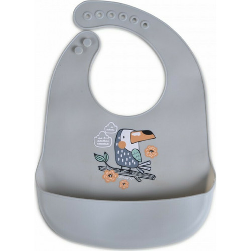 ΣΑΛΙΑΡΑ ΣΙΛΙΚΟΝΗΣ ΜΕ ΤΡΟΦΟΣΥΛΛΕΚΤΗ CANGAROO ROOIBOS GREY 3800146267834