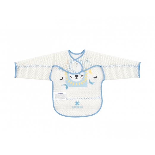 Η φωτογραφία δείχνει Κατασκευασμένο από αδιάβροχο υλικό EVAΑσφαλές και εύκολο στον καθαρισμόΜε συλλέκτη ψίχουλων και κούμπωμα velcroΚατάλληλο για παιδιά 4+ μηνώνΔιαστάσεις:Προϊόν: 73х0,2х40 cm / Β.