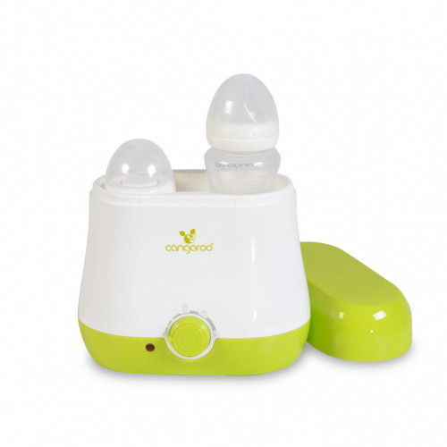 ΔΙΠΛΟΣ ΘΕΡΜΑΝΤΗΡΑΣ ΜΠΙΜΠΕΡΟ KAΙ ΦΑΓΗΤΟΥ CANGAROO BABYDUO GREEN 3800146265670