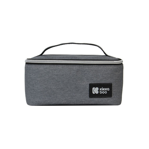 ΘΕΡΜΟΣ ΤΣΑΝΤΑ ΦΑΓΗΤΟΥ KIKKA BOO 19X10X7CM FOODY DARK GREY 31108020052