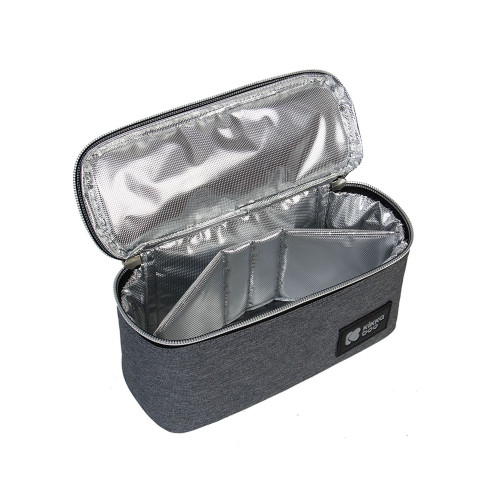 ΘΕΡΜΟΣ ΤΣΑΝΤΑ ΦΑΓΗΤΟΥ KIKKA BOO 19X10X7CM FOODY BLACK 31108020054