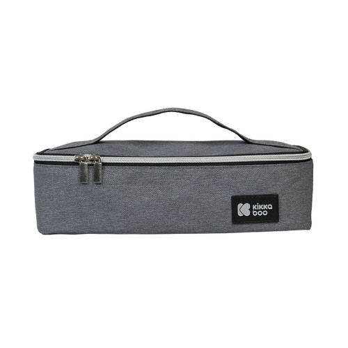 ΘΕΡΜΟΣ ΤΣΑΝΤΑ ΦΑΓΗΤΟΥ KIKKA BOO 28X10X8CM FOODY DARK GREY 31108020053