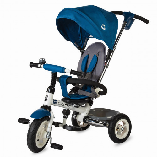 COCCOLLE ΠΤΥΣΣΟΜΕΝΟ ΠΑΙΔΙΚΟ ΤΡΙΚΥΚΛΟ ΜΕ ΣΚΙΑΣΤΡΟ AIR WHEELS URBIO BLUE 338012732 - (ΔΩΡΟ AΞΙΑΣ €5 LED ΦΩΣ ΝΥΧΤΑΣ)