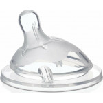 Η Chicco Θηλή Σιλικόνης Natural Feeling Κανονική Ροή 0m+ (1Τμχ.