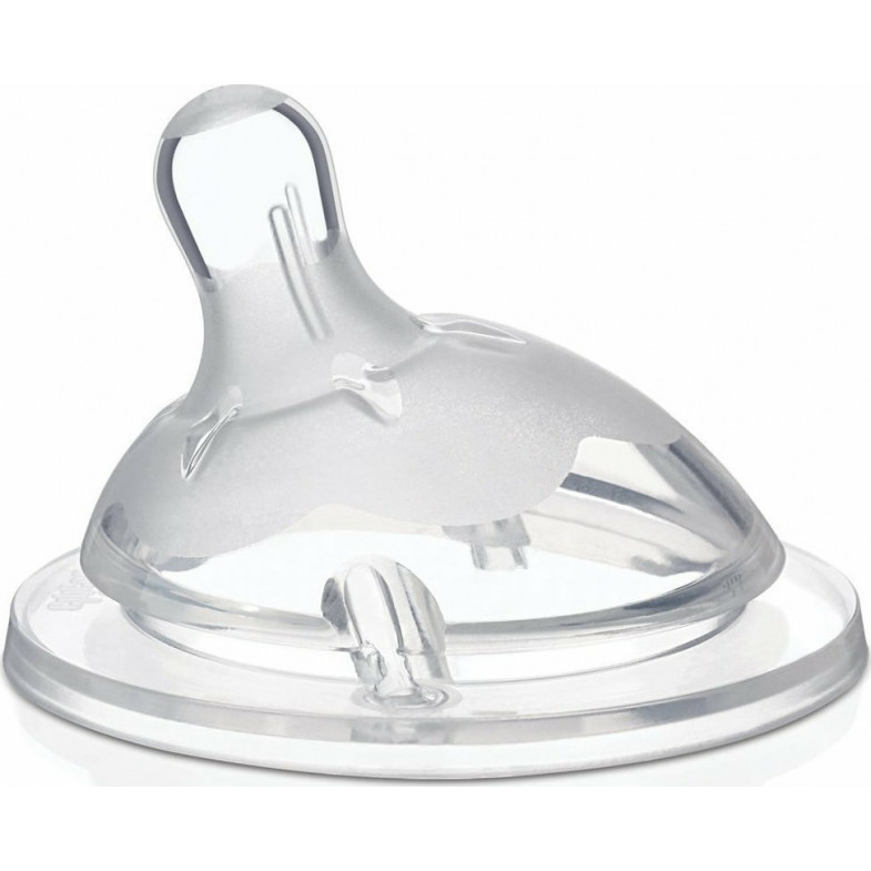 Η Chicco Θηλή Σιλικόνης Natural Feeling Κανονική Ροή 0m+ (1Τμχ.